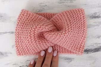 Knit Headband Anyone Can Make