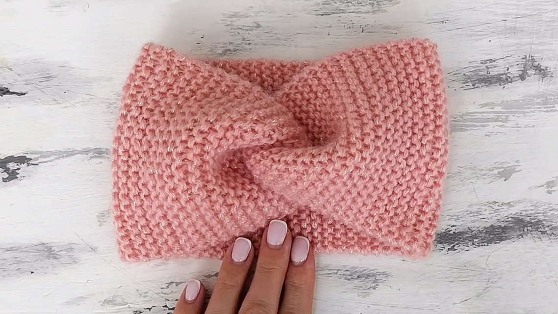 Knit Headband Anyone Can Make CrochetBeja