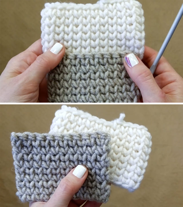 Crochet Waistcoat Stitch Sided - Learn how to make the beautiful crochet waistcoat stitch. This stitch is wonderful for beginner crocheters because it uses mostly the single crochet.