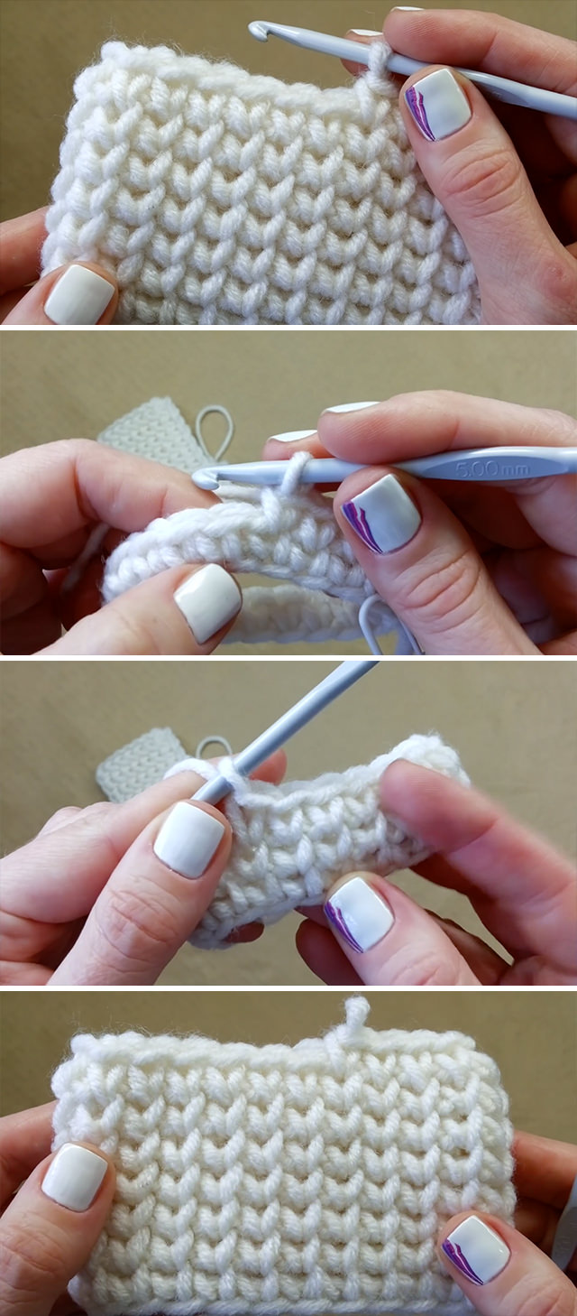 Waistcoat Stitch - Learn how to make the beautiful crochet waistcoat stitch. This stitch is wonderful for beginner crocheters because it uses mostly the single crochet.