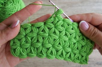 Crochet Star Stitch You Can Use Anywhere