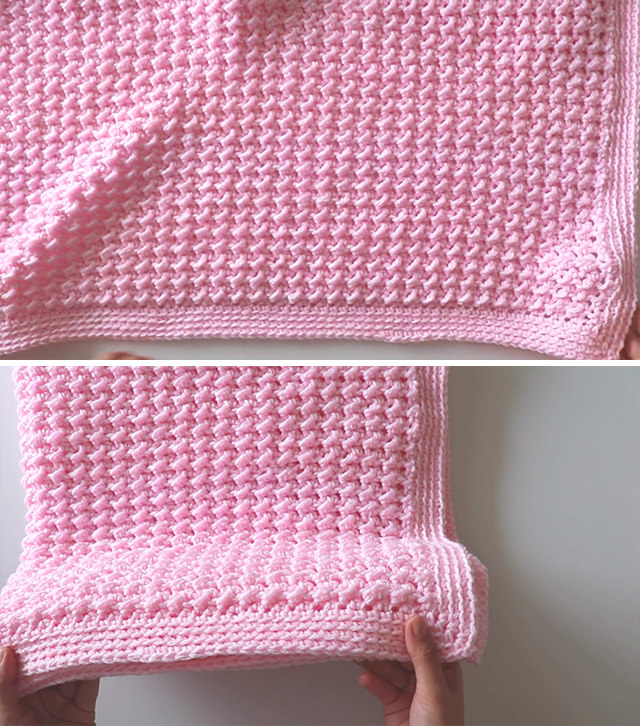 Easy Beginner Crochet Blanket Sided - This tutorial will walk you through this easy beginner crochet blanket and with the most interesting texture of any crochet pattern I have encountered! It pops out on both sides of the work and has a soft look and feel.