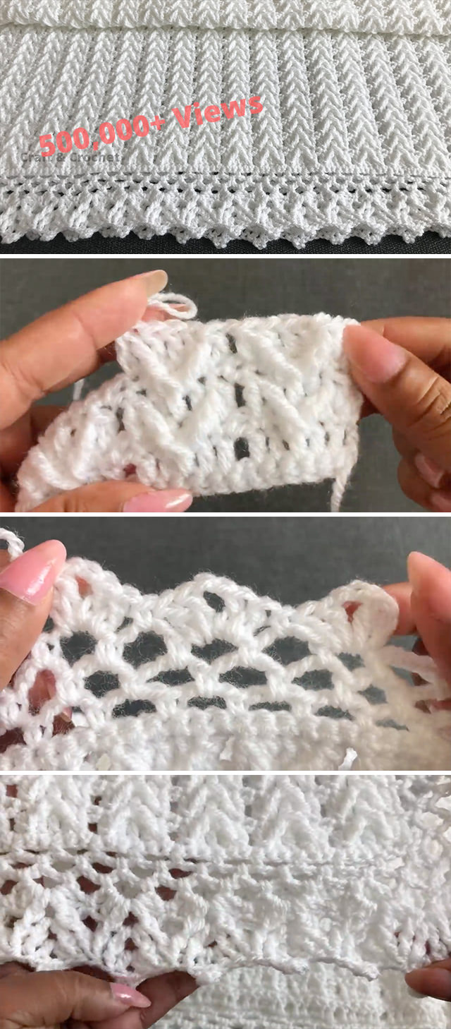 Easy Crochet Blanket - This tutorial in will walk you through an easy crochet baby blanket. It has the most interesting texture of any crochet pattern I have encountered!
