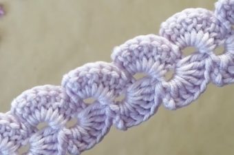 Crochet Fan Stitch Border You Will Love