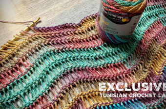Crochet Tunisian Lace Stitch You Should Learn