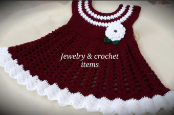 Crochet Baby Dress You Can Make Easily