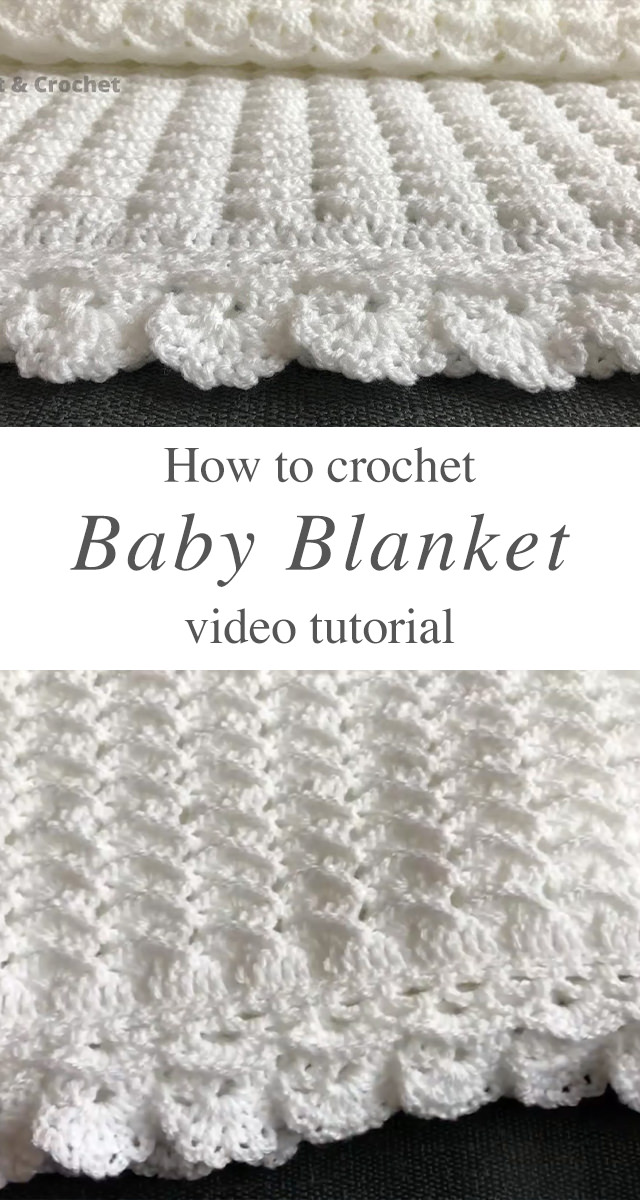 Easy Crochet Baby Blanket