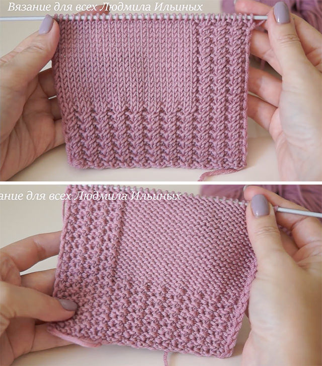 Easy Knitting Border For Dresses Sided - This easy knitting border is a popular knitting project because it beautifies objects and accessories. Watch this free video tutorial in English translation to learn how to make this border.