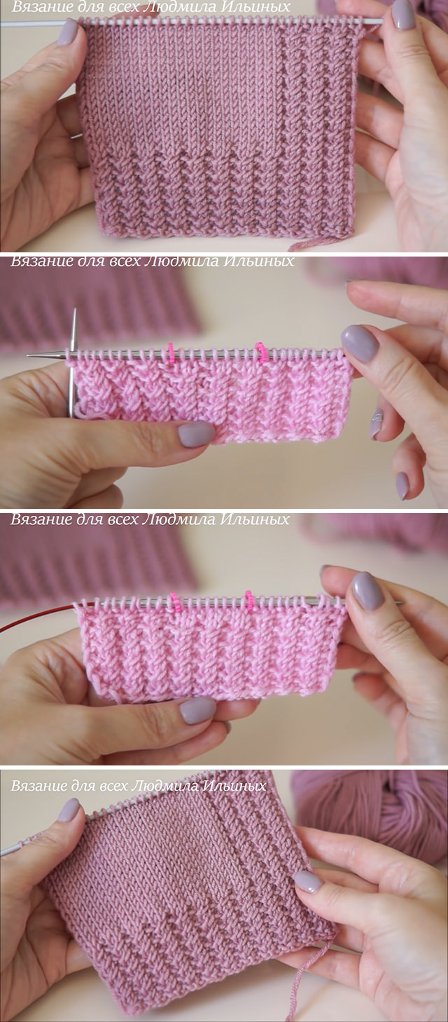 Easy Knitting Border For Dresses - This easy knitting border is a popular knitting project because it beautifies objects and accessories. Watch this free video tutorial in English translation to learn how to make this border.