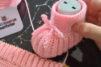 Baby Knit Shoes You Can Make Easily