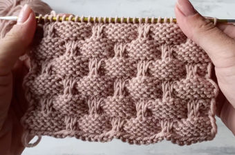 Basketweave Knit Stitch You Can Learn Easily