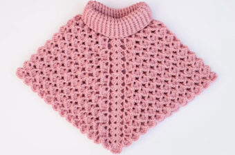 Crochet Baby Poncho You Can Easily Make