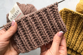 Elastic Knitting Stitch To Use For Any Dresses