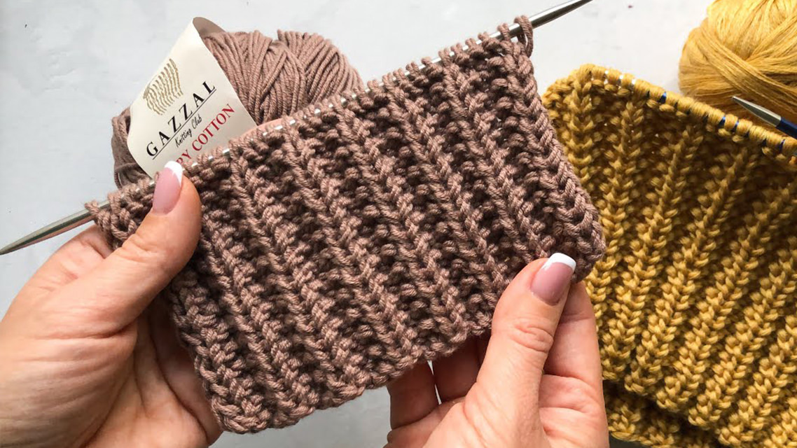 Elastic Knitting Stitch To Use For Any Dresses - CrochetBeja
