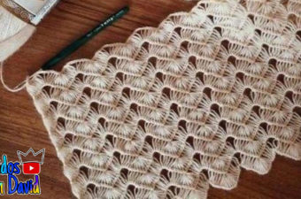 Zigzag Lace Crochet Stitch Tutorial