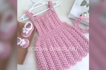 Crochet Dress For Baby Girl Easy Tutorial