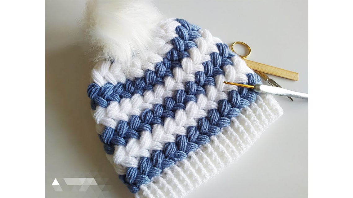 Bulky Quick Puff Stitch: Crochet pattern