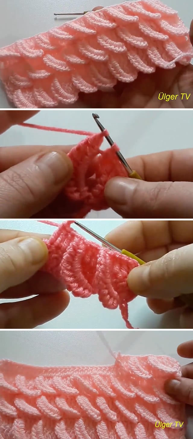 Banana Stitch - Learn how to make the beautiful banana crochet stitch. This crochet stitch is wonderful for beginner crocheters because it uses simple techniques that most crocheters are familiar with, such as the single crochet.