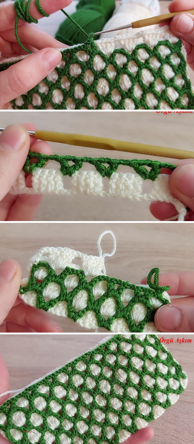 Crochet Fishnet Stitch - Learn how to make the fastest crochet stitch for blanket watching this video tutorial! It uses simple techniques that most crocheters are familiar with, such as the single crochet stitch.