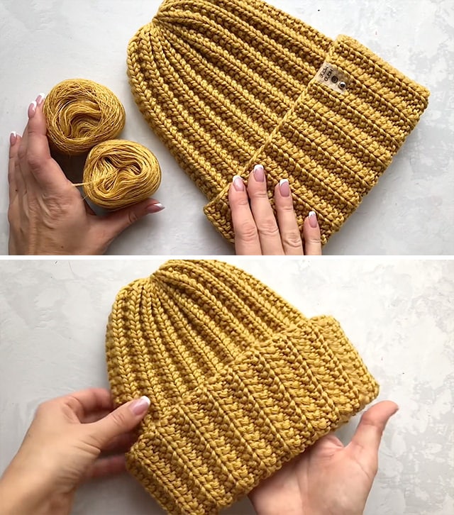 Knitted Beanie Tutorial Sided - This knitting beanie tutorial covers how to create a beautiful beanie for different age groups. Knitted beanies are so much fun to make and easy for beginners to stitch!