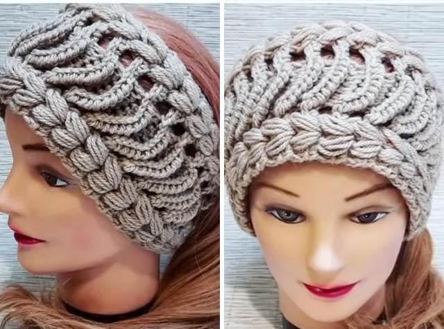 Crochet Easy Headband Sided - This easy crochet headband is the perfect accessory to keep you warm and in style! The tutorial will dive into the details of how to work up this crochet headband in no time!