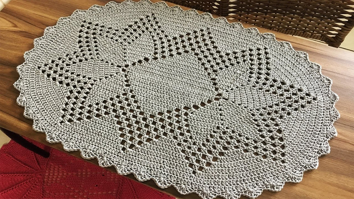 Crochet Floor Rug To Make For Your Home CrochetBeja