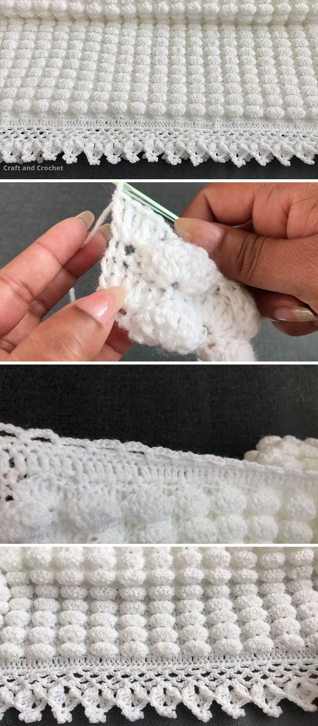 Crochet Bobble Blanket - This tutorial will walk you through the beautiful bobble stitch crochet blanket. This soft blanket has the most interesting texture of any crochet pattern I have encountered!