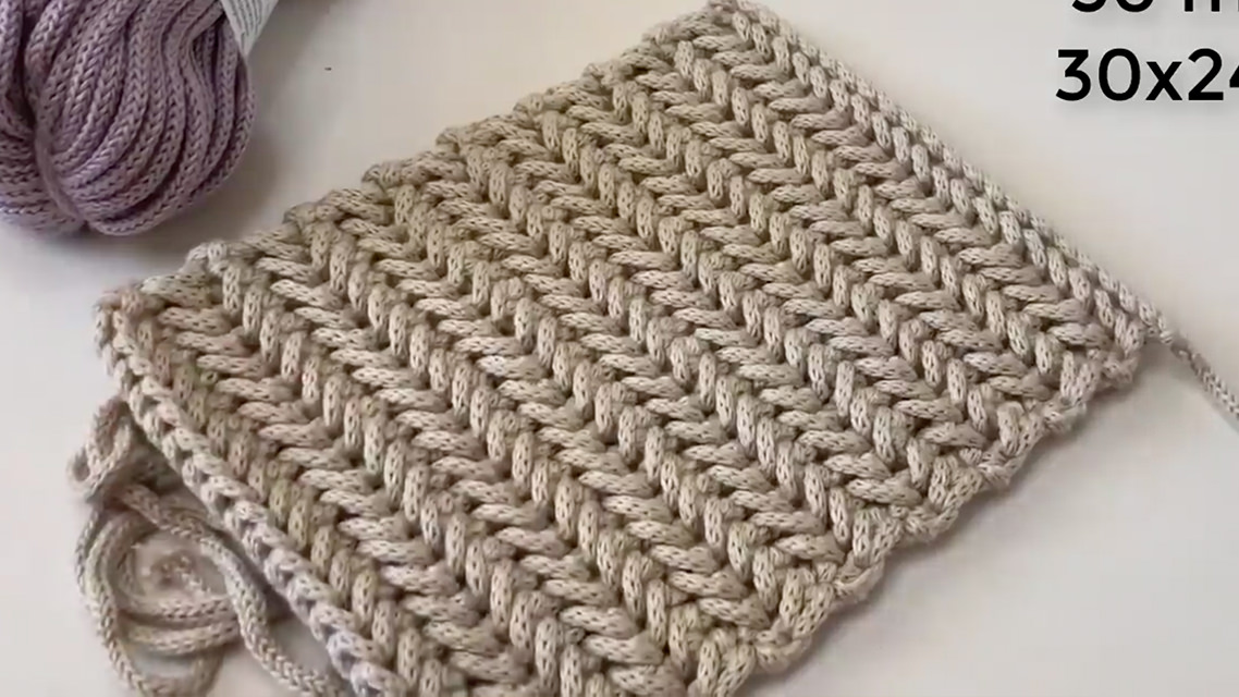 Herringbone Crochet Stitch To Use In Many Works CrochetBeja