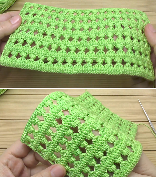 Puffy Crochet Sided - Watch this tutorial to learn this crochet puffy stitch! This stitch makes the most interesting texture of any crochet pattern I have encountered!