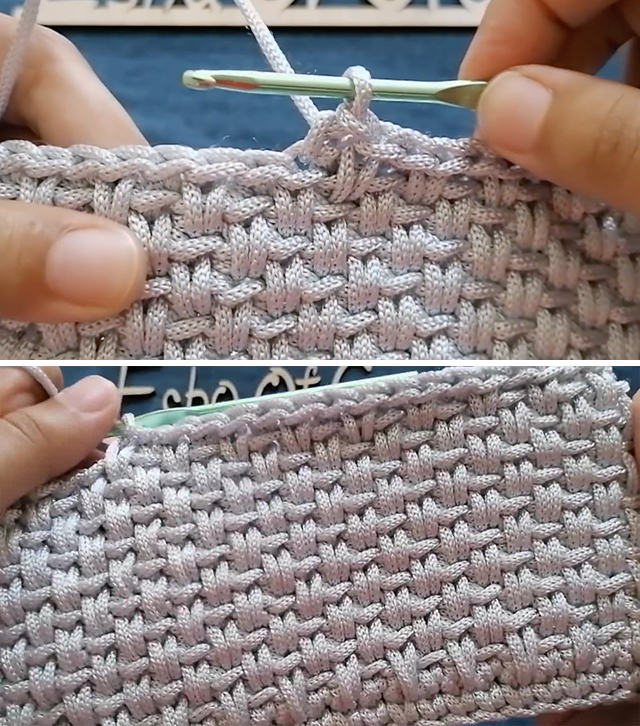 Crochet Bag Stitch Sided - Today I will be sharing a tutorial of crochet stitch for bag. Now, you can create an enticing crochet bag for yourself or your loved ones.