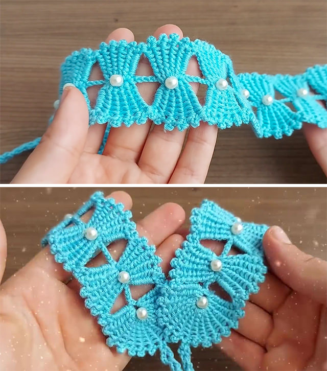 Crochet Tunisian Cord Sided - I am sharing a tutorial of Tunisian crochet cord that you can use to make variety of projects. You can use any color you want and can also switch colors while creating this cord.