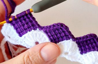 Entrelac Tunisian Crochet Pattern You Will Love - CrochetBeja