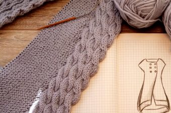 Knit Braid Stitch For Long Vest You Will Love