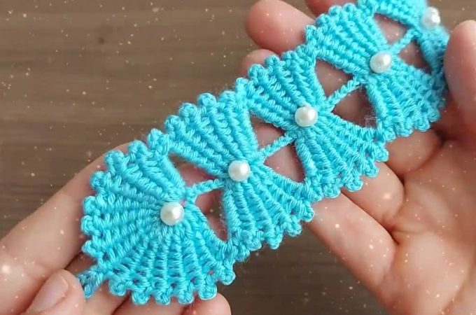 Tunisian Crochet Cord Featured Image - I am sharing a tutorial of Tunisian crochet cord that you can use to make variety of projects. You can use any color you want and can also switch colors while creating this cord.