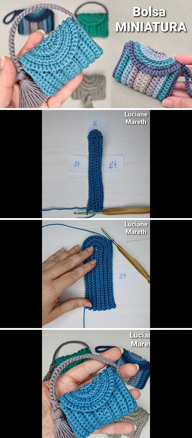 Coin Purse Crochet Pattern - Learn how to make a beautiful crochet coin purse by following this tutorial. If you are a wallet girl and love to keep your coins and cards in a cutesy coin purse, then this project is surely for you.