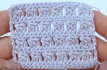 Crochet 3D Stitch Featured Image - This tutorial will walk you through a beautiful crochet 3D stitch pattern for your favorite projects. Keep reading tips, uses and materials!