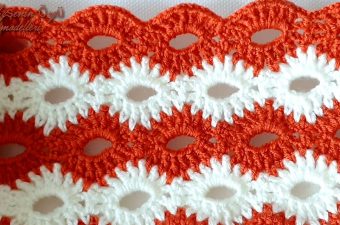 Crochet V Stitch Featured - Today, I will share a beautiful crochet V stitch tutorial. This shell V stitch is quite easy to learn and you can make endless projects using it.