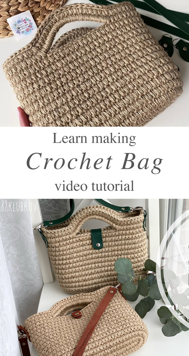 Easy Crochet Bag - This quick tutorial covers how to make an easy crochet bag, a popular bag that is so fun to stitch. Keep reading for more popular patterns for crochet bags.