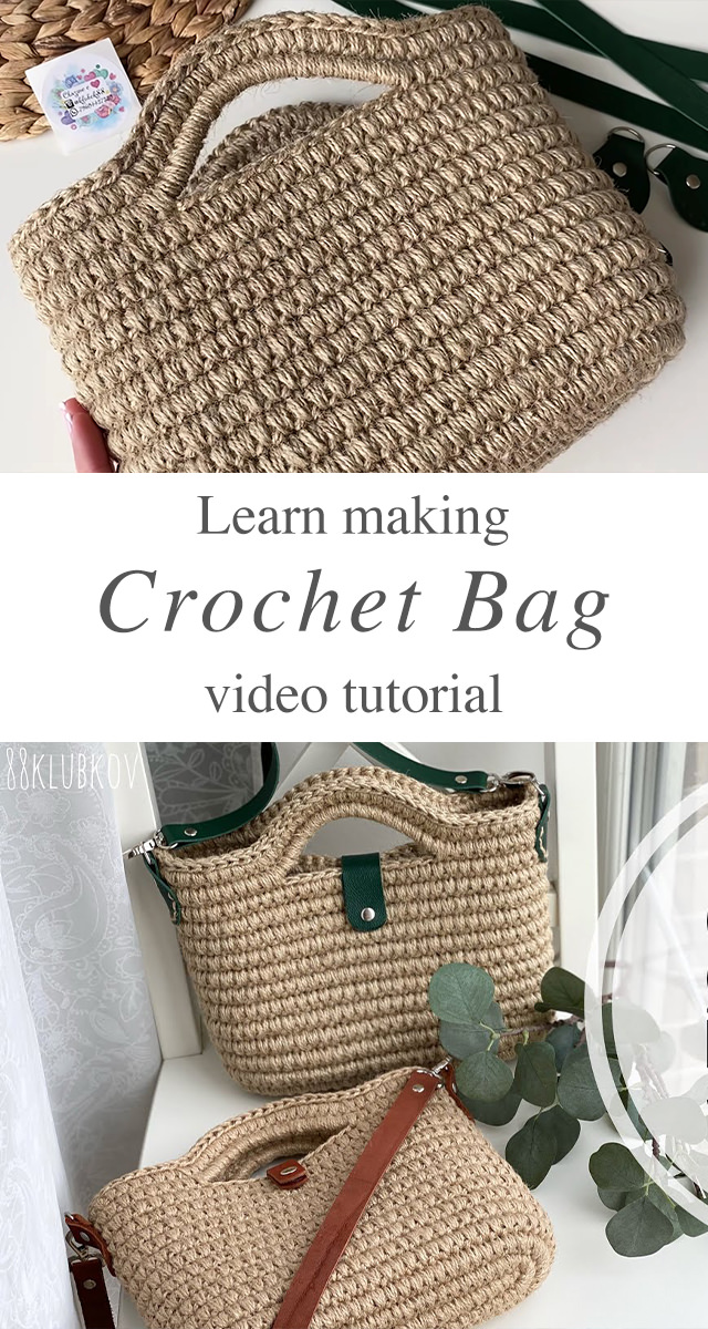 How To Crochet A Tote Bag (Free Pattern!) Easy Crochet | vlr.eng.br