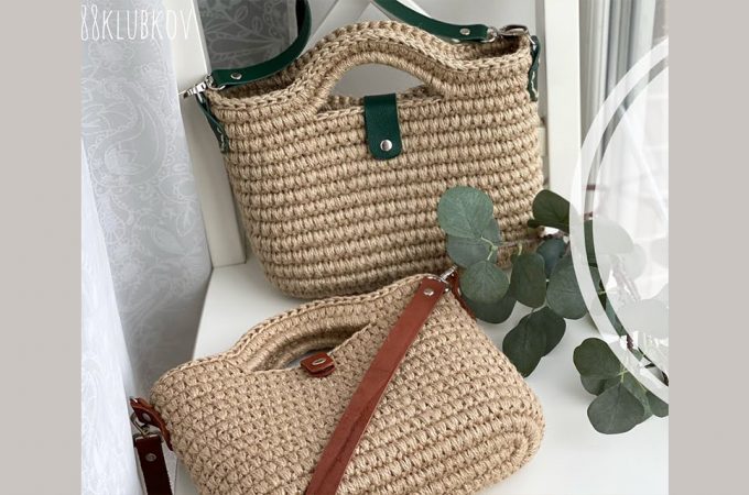 Easy Crochet Bag Featured Image - This quick tutorial covers how to make an easy crochet bag, a popular bag that is so fun to stitch. Keep reading for more popular patterns for crochet bags.