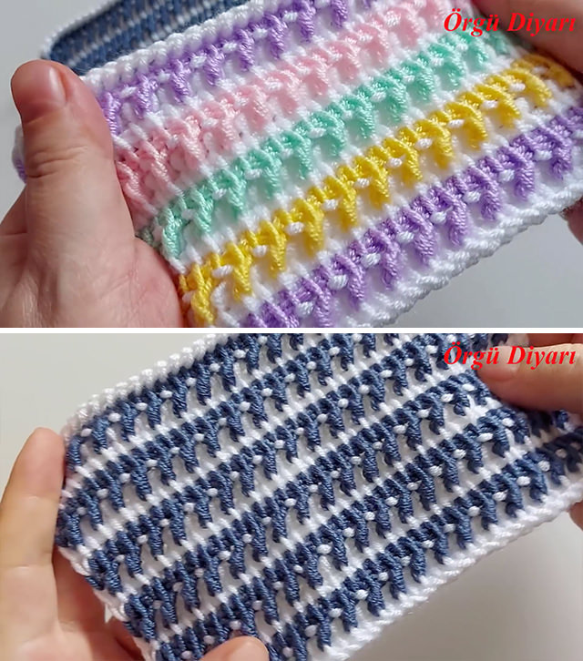 Tunisian Stitch Sided - This crochet Tunisian stitch is very unique because it’s made with crochet hook and looks like knit. The tutorial will help you create beautiful projects.