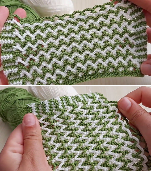 Wave Crochet Stitch Sided - Today, I will share an easy to follow and understand tutorial of crochet wave stitch. This stitch so useful and easy to make.