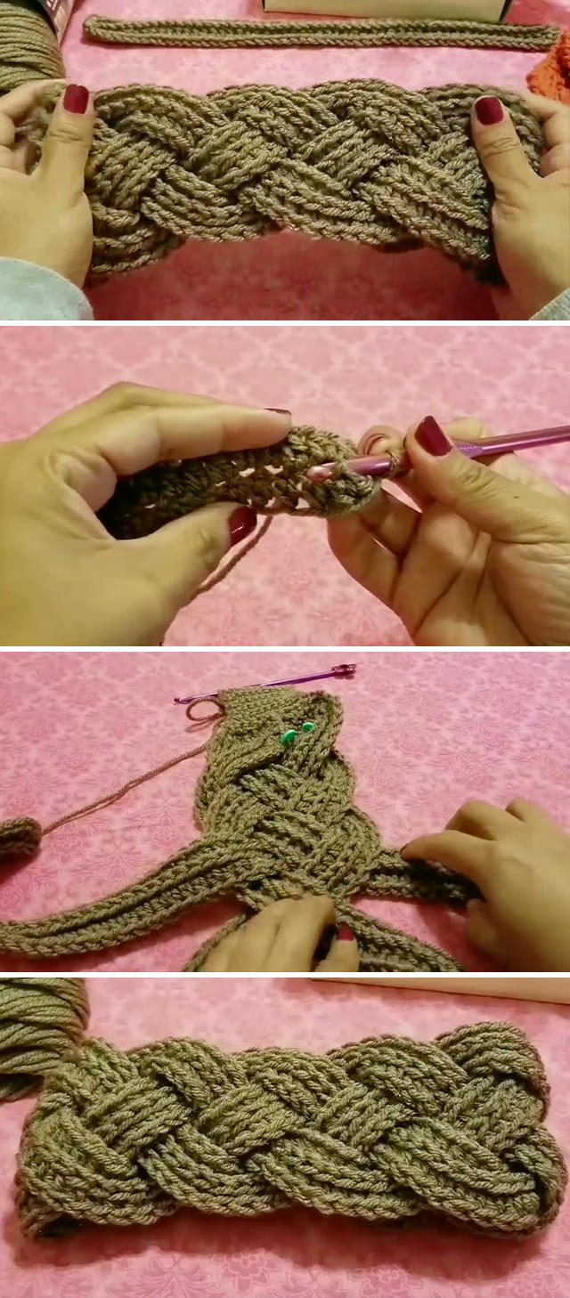 How to Make a Braided Headband - Damask Love