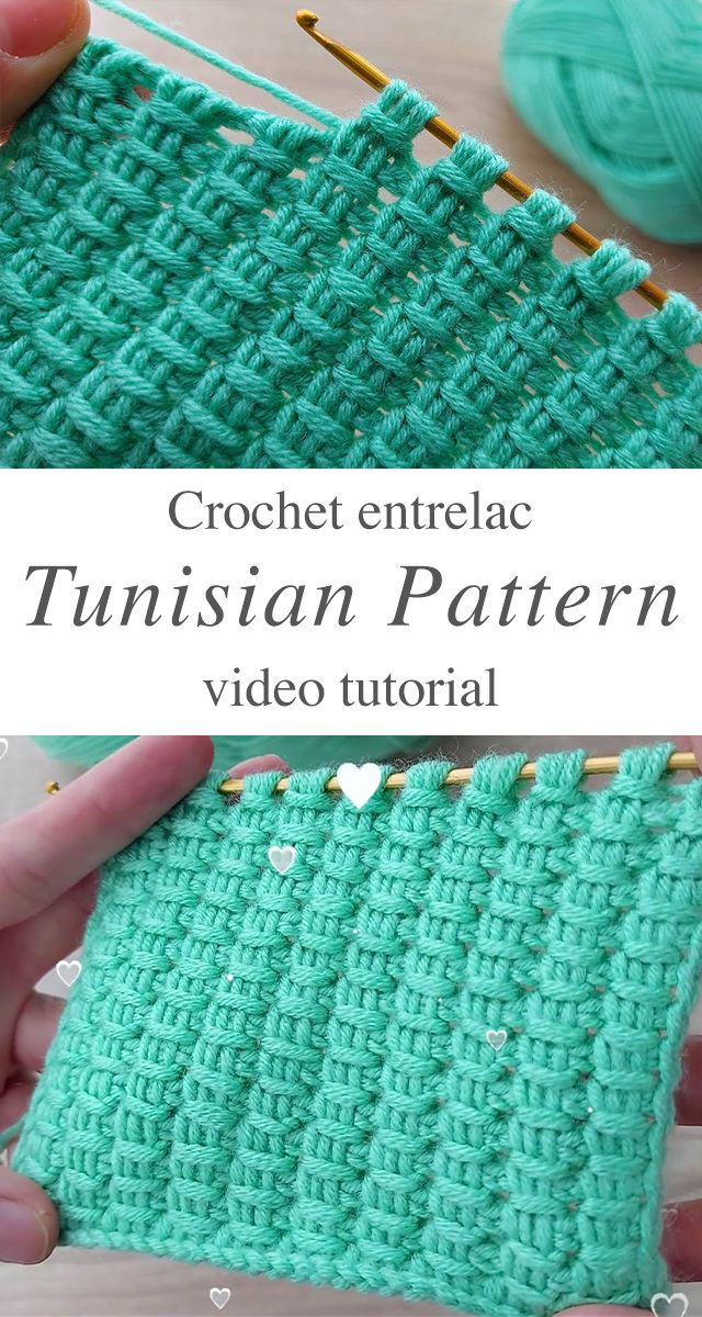 HOW to TUNISIAN CROCHET for BEGINNERS - SIMPLE and KNIT Stitch 