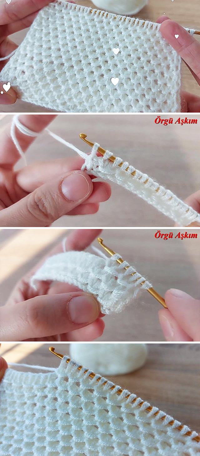 Crochet Tunisian Stitch Pattern - Learn a new beautiful Tunisian crochet stitch. This is a great beginner stitch because it’s an easy repetitive pattern.