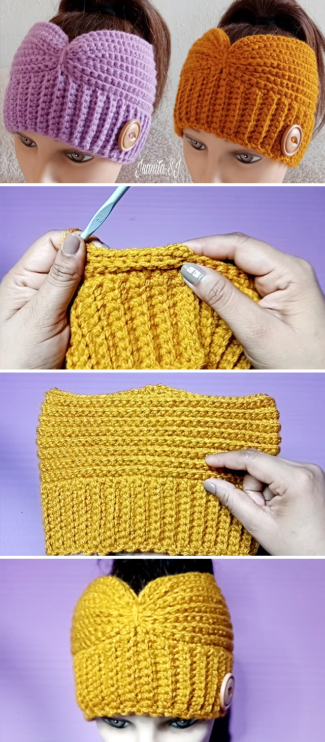 Simple Crochet Headband Pattern - If you have been looking for a simple crochet headband, then you have come to the right place. This is an easy pattern for any level of crocheters.