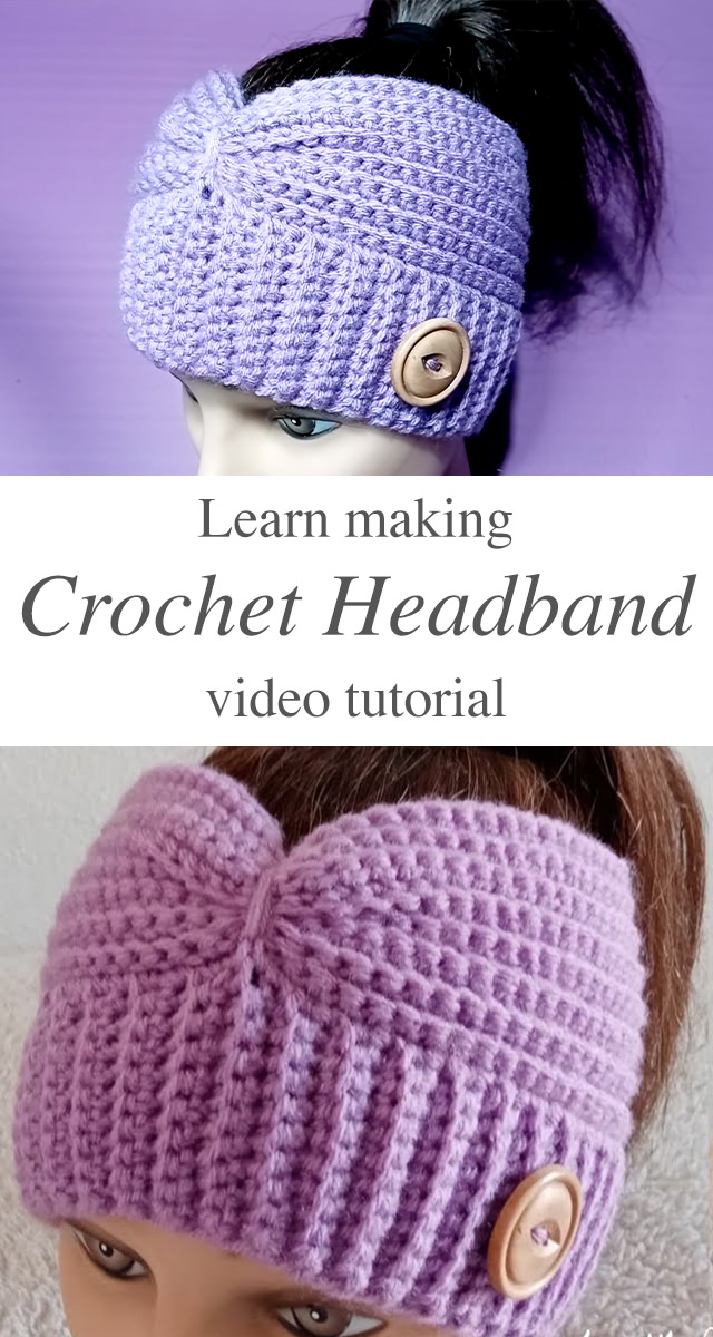 Simple Crochet Headband - If you have been looking for a simple crochet headband, then you have come to the right place. This is an easy pattern for any level of crocheters.
