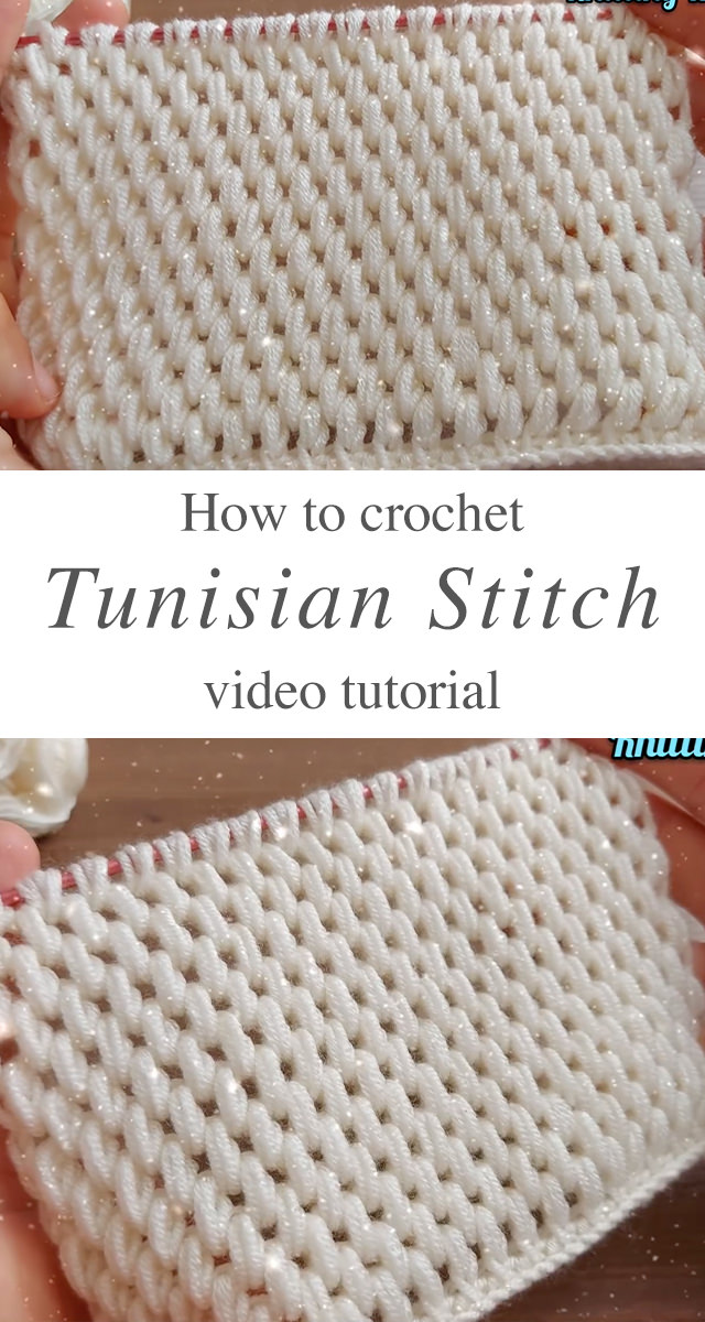 Tunisian Crochet Stitch - Start learning a very easy Tunisian crochet stitch which can make easily by following few simple steps. Keep reading for the simple pattern and tutorial of this stitch.