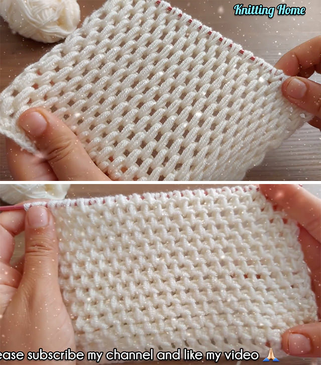 Tunisian Crochet Stitch Pattern Sided - Start learning a very easy Tunisian crochet stitch which can make easily by following few simple steps. Keep reading for the simple pattern and tutorial of this stitch.