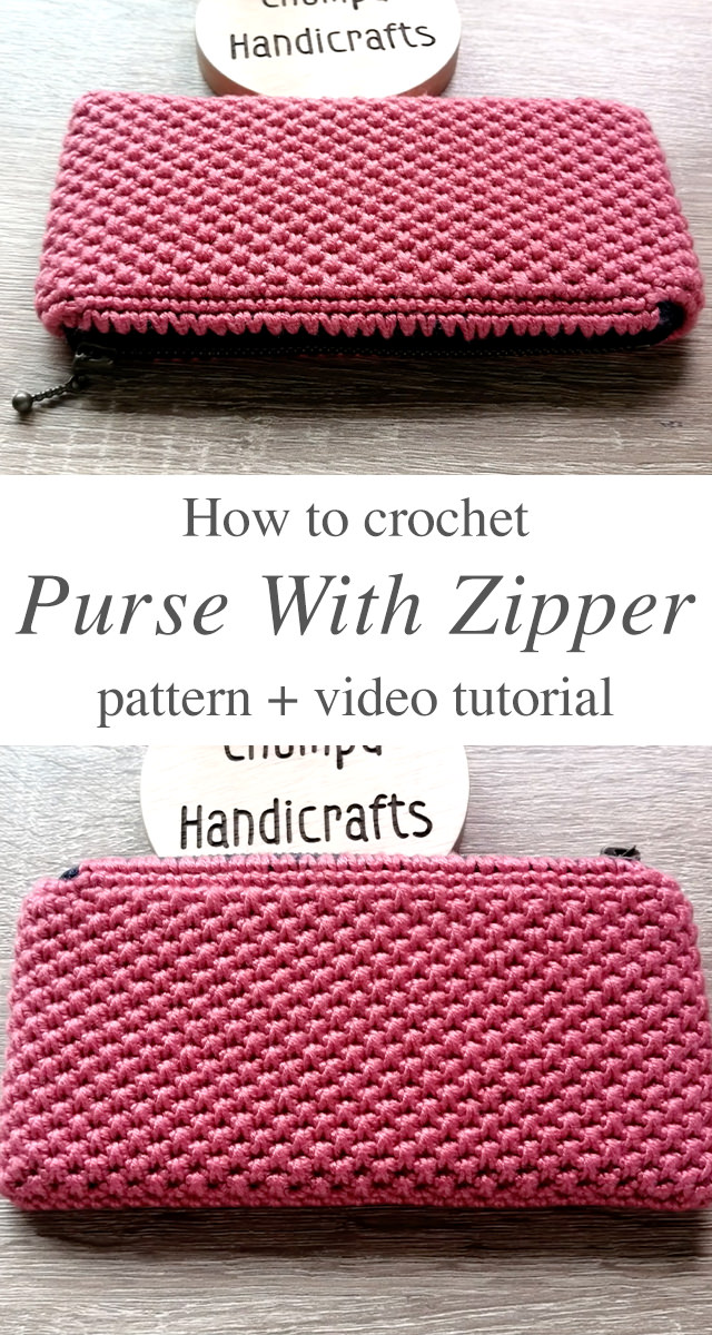 Crochet Purse With Zipper You Will Love - CrochetBeja